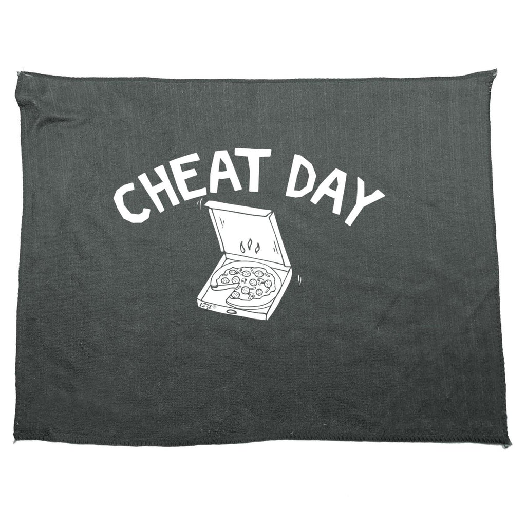Cheat Day Gym - Funny Novelty Soft Sport Microfiber Towel - 123t Australia | Funny T-Shirts Mugs Novelty Gifts