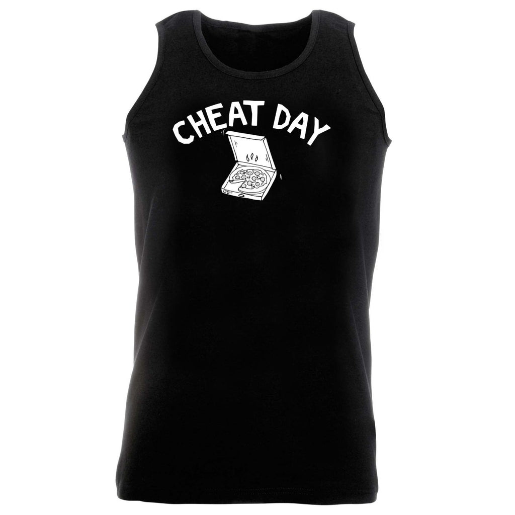 Cheat Day Gym - Funny Novelty Vest Singlet Unisex Tank Top - 123t Australia | Funny T-Shirts Mugs Novelty Gifts