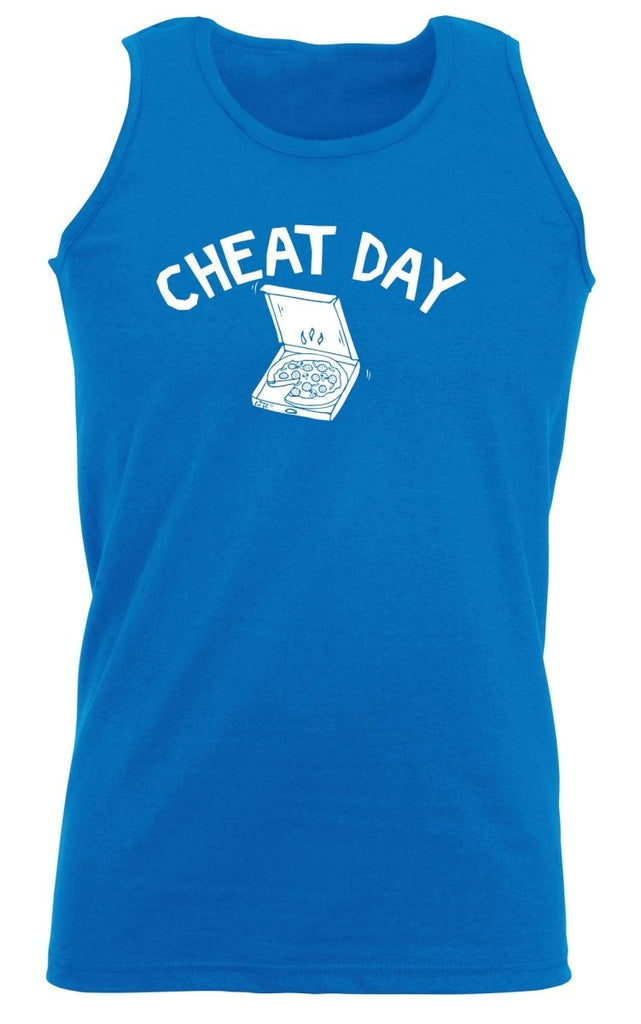 Cheat Day Gym - Funny Novelty Vest Singlet Unisex Tank Top - 123t Australia | Funny T-Shirts Mugs Novelty Gifts