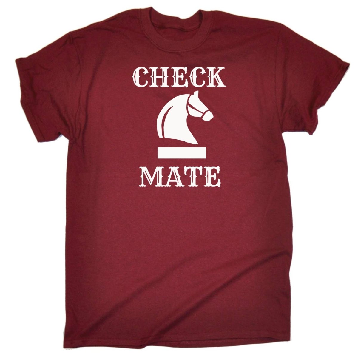 Check Mate Chess Game - Mens Funny T-Shirt Tshirts Tee Shirt - 123t Australia | Funny T-Shirts Mugs Novelty Gifts