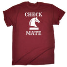 Check Mate Chess Game - Mens Funny T-Shirt Tshirts Tee Shirt - 123t Australia | Funny T-Shirts Mugs Novelty Gifts