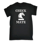Check Mate Chess Game - Mens Funny T-Shirt Tshirts Tee Shirt - 123t Australia | Funny T-Shirts Mugs Novelty Gifts