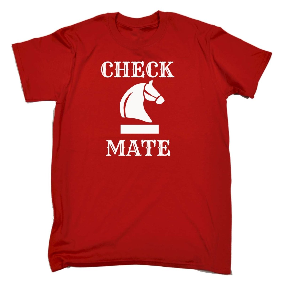 Check Mate Chess Game - Mens Funny T-Shirt Tshirts Tee Shirt - 123t Australia | Funny T-Shirts Mugs Novelty Gifts