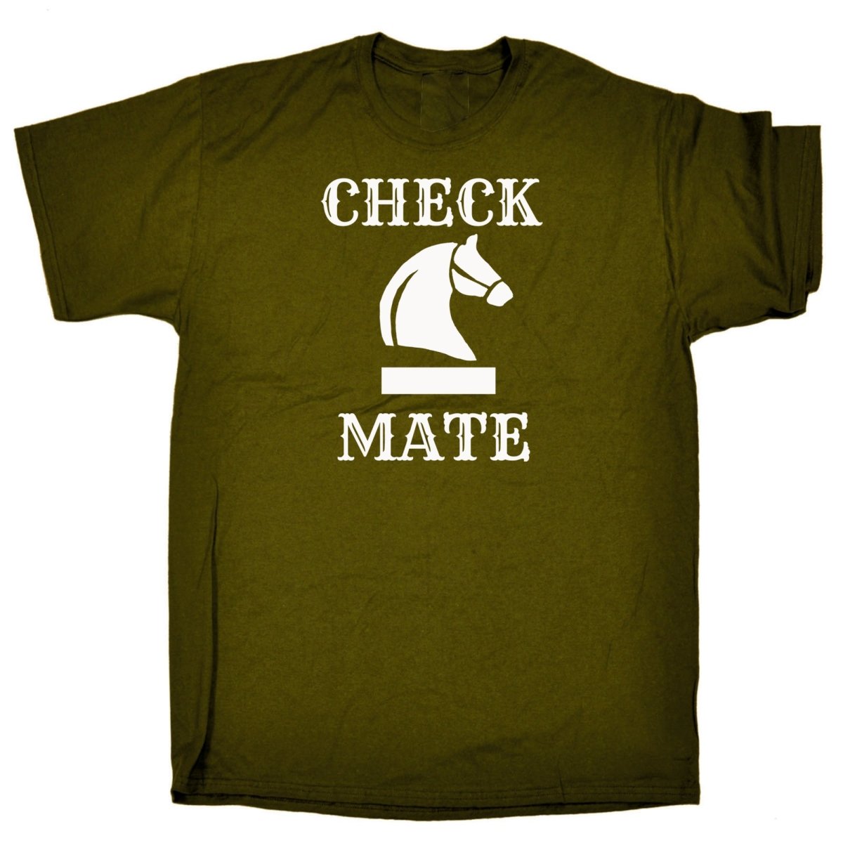 Check Mate Chess Game - Mens Funny T-Shirt Tshirts Tee Shirt - 123t Australia | Funny T-Shirts Mugs Novelty Gifts