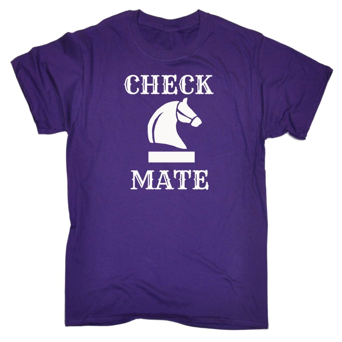 Check Mate Chess Game - Mens Funny T-Shirt Tshirts Tee Shirt - 123t Australia | Funny T-Shirts Mugs Novelty Gifts