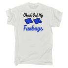 Check Out My Funbags Cornhole - Mens Funny T-Shirt Tshirts - 123t Australia | Funny T-Shirts Mugs Novelty Gifts