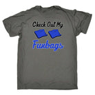 Check Out My Funbags Cornhole - Mens Funny T-Shirt Tshirts - 123t Australia | Funny T-Shirts Mugs Novelty Gifts