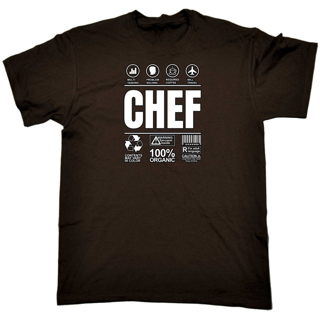 Chef Sarcastic Humour - Mens Funny T-Shirt Tshirts - 123t Australia | Funny T-Shirts Mugs Novelty Gifts