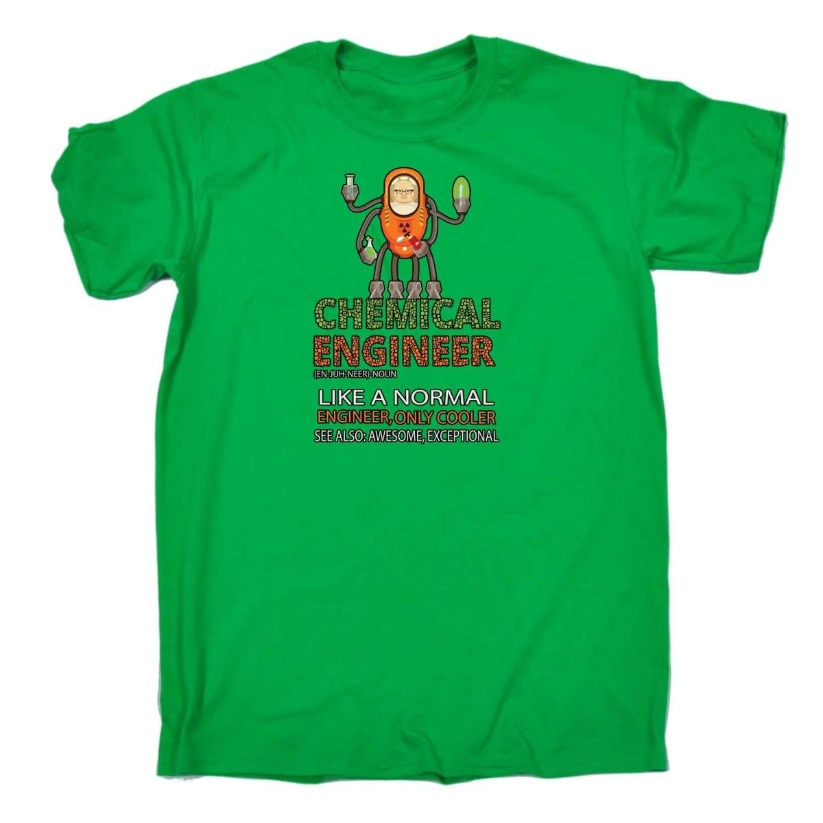 Chemical Engineer Like A Normal - Mens Funny T-Shirt Tshirts Tee Shirt - 123t Australia | Funny T-Shirts Mugs Novelty Gifts