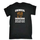 Chemical Engineering For Intelligent People - Mens Funny T-Shirt Tshirts Tee Shirt - 123t Australia | Funny T-Shirts Mugs Novelty Gifts