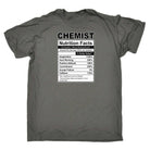 Chemist Nutrition Facts - Mens Funny T-Shirt Tshirts - 123t Australia | Funny T-Shirts Mugs Novelty Gifts