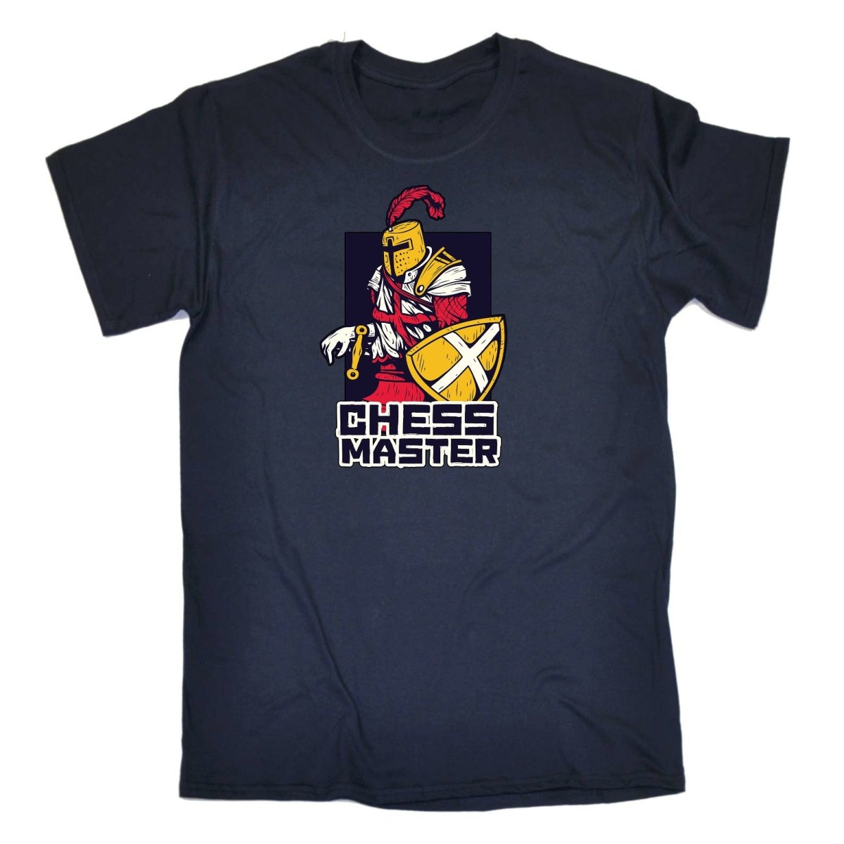 Chess Master Knight - Mens Funny T-Shirt Tshirts Tee Shirt - 123t Australia | Funny T-Shirts Mugs Novelty Gifts