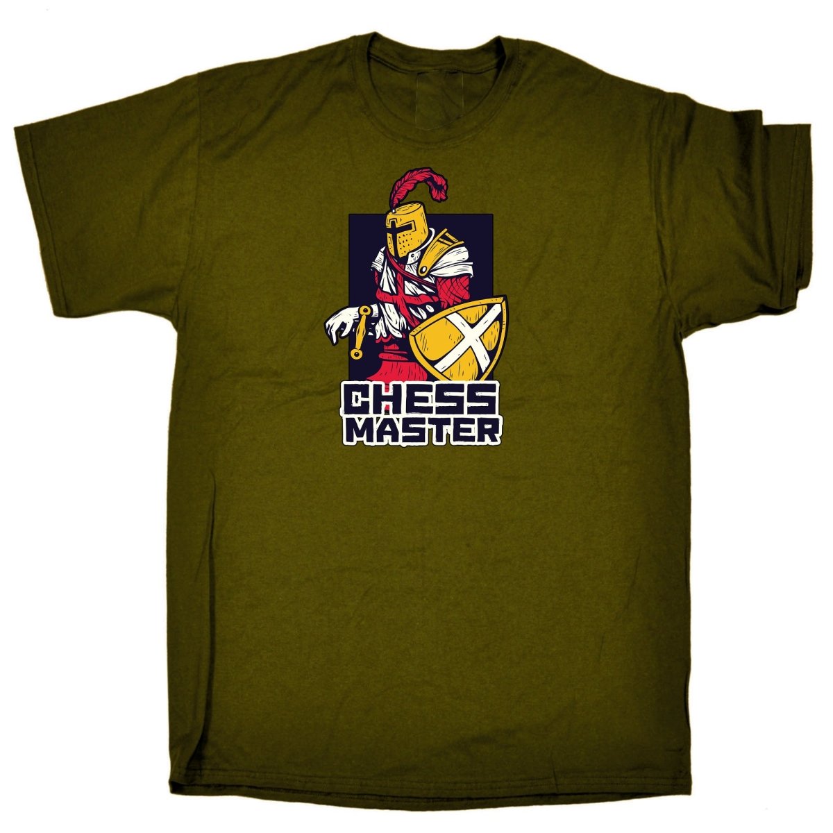 Chess Master Knight - Mens Funny T-Shirt Tshirts Tee Shirt - 123t Australia | Funny T-Shirts Mugs Novelty Gifts