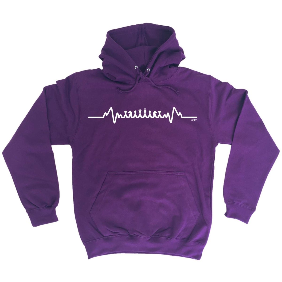 Chess Pulse - Funny Novelty Hoodies Hoodie - 123t Australia | Funny T-Shirts Mugs Novelty Gifts