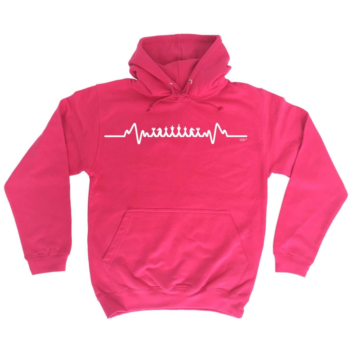 Chess Pulse - Funny Novelty Hoodies Hoodie - 123t Australia | Funny T-Shirts Mugs Novelty Gifts