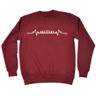 Chess Pulse - Funny Novelty Sweatshirt - 123t Australia | Funny T-Shirts Mugs Novelty Gifts