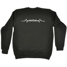 Chess Pulse - Funny Novelty Sweatshirt - 123t Australia | Funny T-Shirts Mugs Novelty Gifts