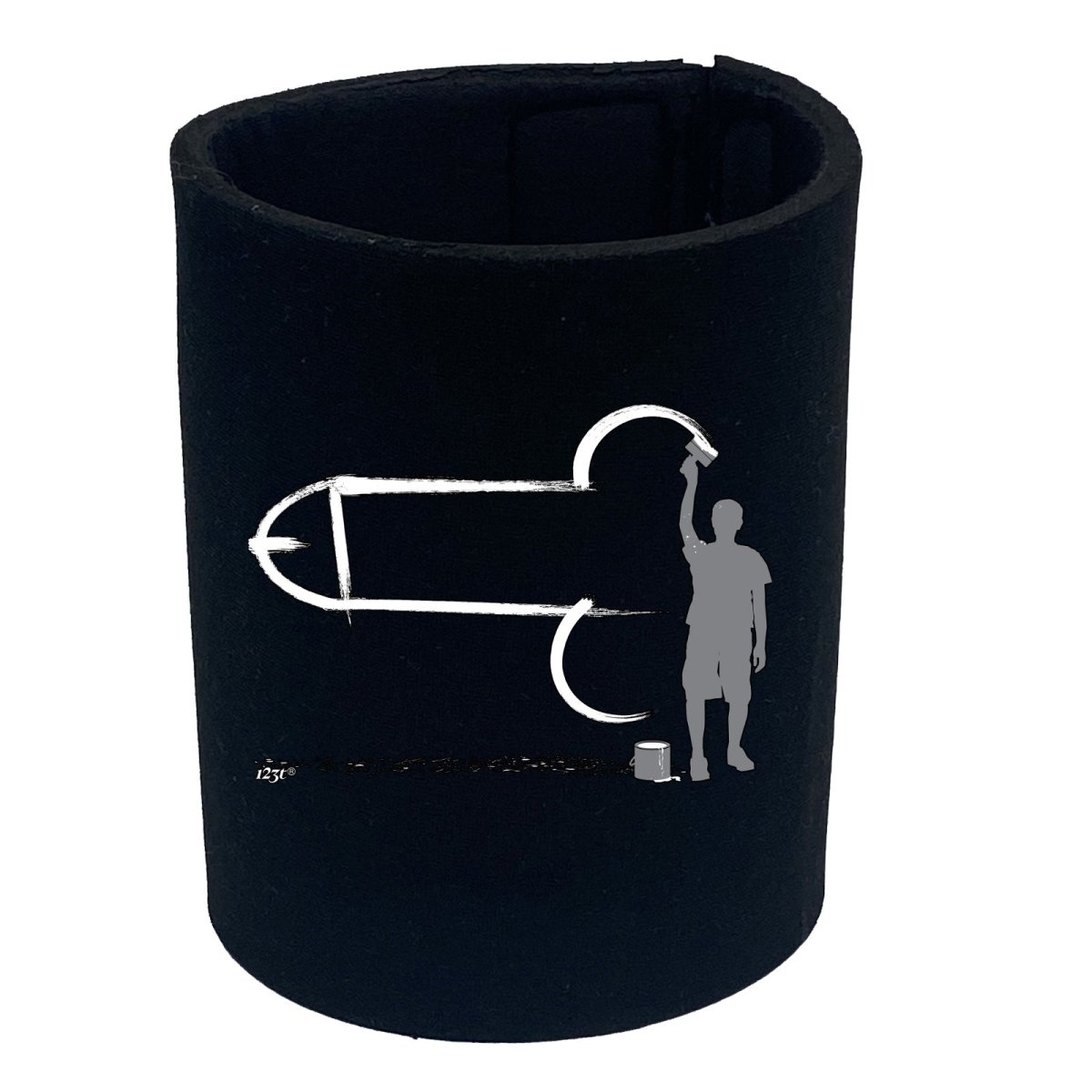 Childish Decorator Painter - Funny Novelty Stubby Holder - 123t Australia | Funny T-Shirts Mugs Novelty Gifts
