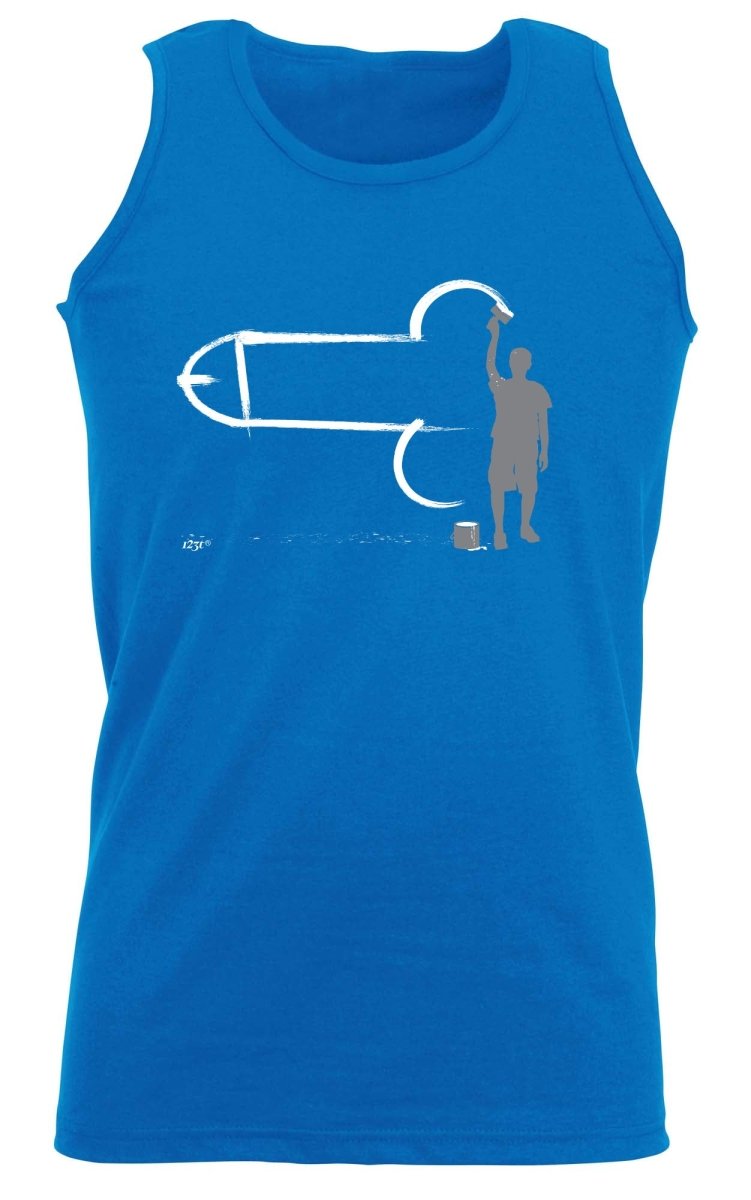 Childish Decorator Painter - Funny Novelty Vest Singlet Unisex Tank Top - 123t Australia | Funny T-Shirts Mugs Novelty Gifts