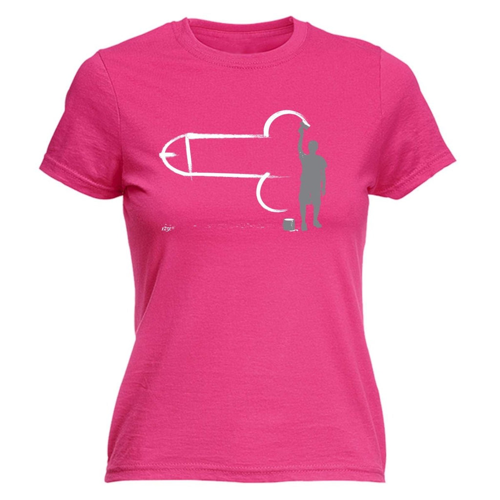 Childish Decorator Painter - Funny Novelty Womens T-Shirt T Shirt Tshirt - 123t Australia | Funny T-Shirts Mugs Novelty Gifts