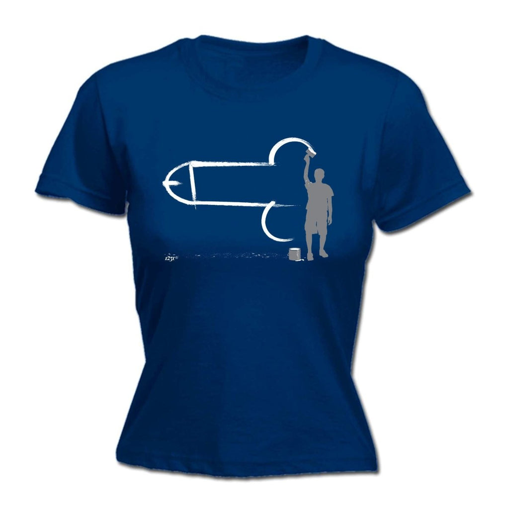 Childish Decorator Painter - Funny Novelty Womens T-Shirt T Shirt Tshirt - 123t Australia | Funny T-Shirts Mugs Novelty Gifts