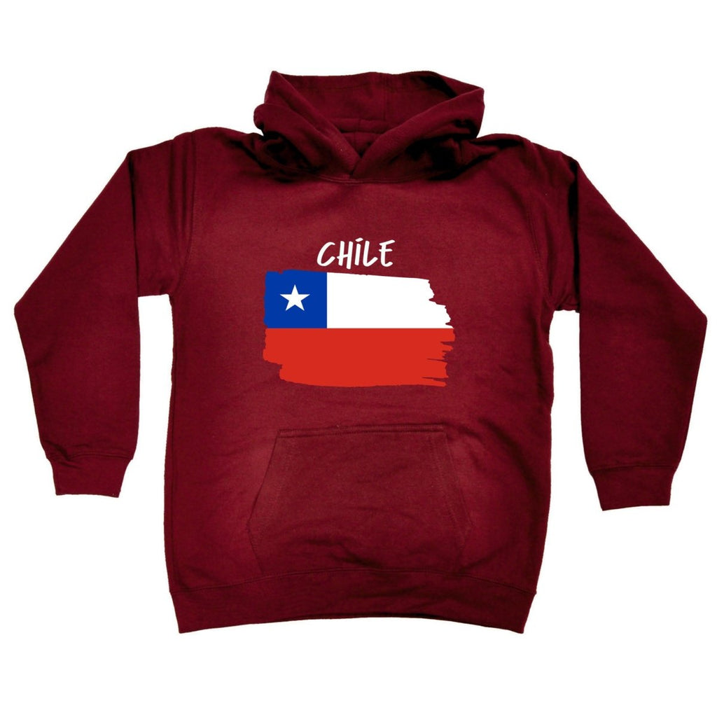 Chile Country Flag Nationality - Kids Children Hoodie - 123t Australia | Funny T-Shirts Mugs Novelty Gifts