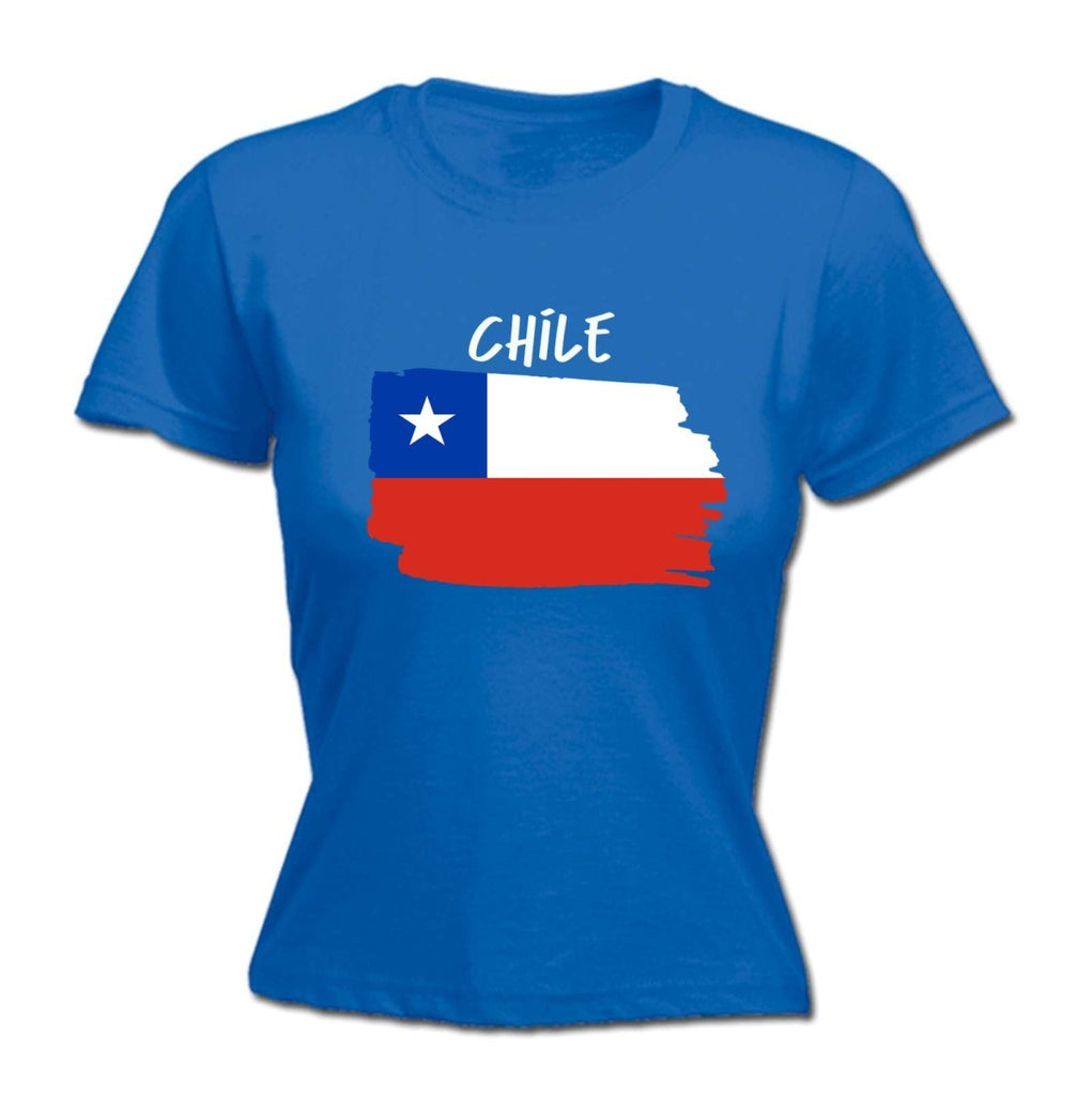 Chile Country Flag Nationality - Womens T-Shirt T Shirt Tshirt - 123t Australia | Funny T-Shirts Mugs Novelty Gifts