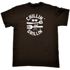 Chillin And Grillin Outdoor Summer Bbq - Mens Funny T-Shirt Tshirts - 123t Australia | Funny T-Shirts Mugs Novelty Gifts