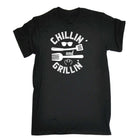 Chillin And Grillin Outdoor Summer Bbq - Mens Funny T-Shirt Tshirts - 123t Australia | Funny T-Shirts Mugs Novelty Gifts