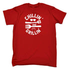 Chillin And Grillin Outdoor Summer Bbq - Mens Funny T-Shirt Tshirts - 123t Australia | Funny T-Shirts Mugs Novelty Gifts