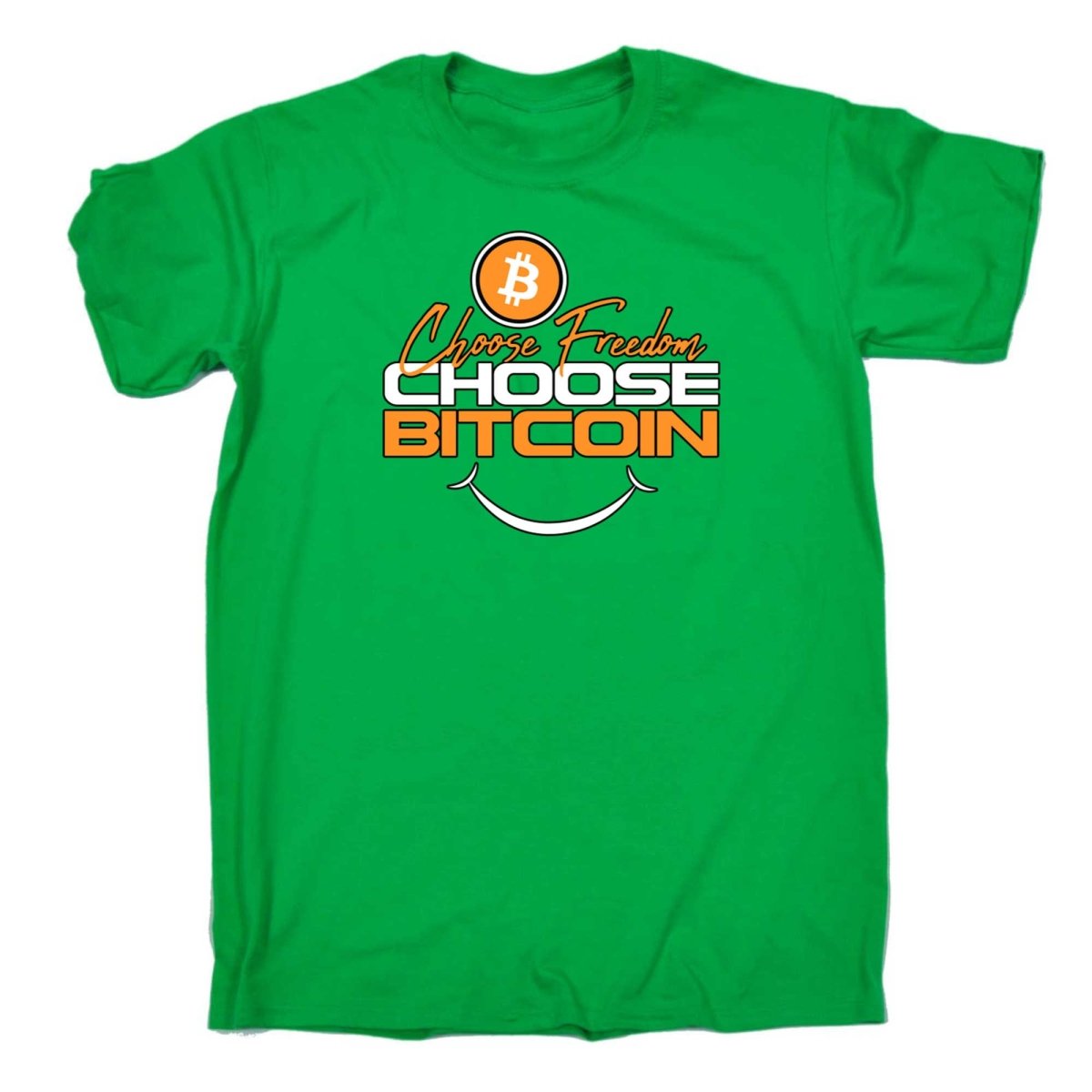 Choose Freedom Choose Bitcoin - Mens Funny T-Shirt Tshirts - 123t Australia | Funny T-Shirts Mugs Novelty Gifts