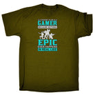 Choose To Be A Gamer Nothing Epic Happen In Real Life - Mens Funny T-Shirt Tshirts Tee Shirt - 123t Australia | Funny T-Shirts Mugs Novelty Gifts