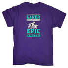 Choose To Be A Gamer Nothing Epic Happen In Real Life - Mens Funny T-Shirt Tshirts Tee Shirt - 123t Australia | Funny T-Shirts Mugs Novelty Gifts