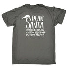 Chrismas Dearsanta Before I Explain - Mens Funny T-Shirt Tshirts - 123t Australia | Funny T-Shirts Mugs Novelty Gifts