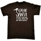 Chrismas Dearsanta Before I Explain - Mens Funny T-Shirt Tshirts - 123t Australia | Funny T-Shirts Mugs Novelty Gifts