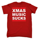 Chrismas Music Sucks - Mens Funny T-Shirt Tshirts - 123t Australia | Funny T-Shirts Mugs Novelty Gifts