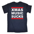 Chrismas Music Sucks - Mens Funny T-Shirt Tshirts - 123t Australia | Funny T-Shirts Mugs Novelty Gifts
