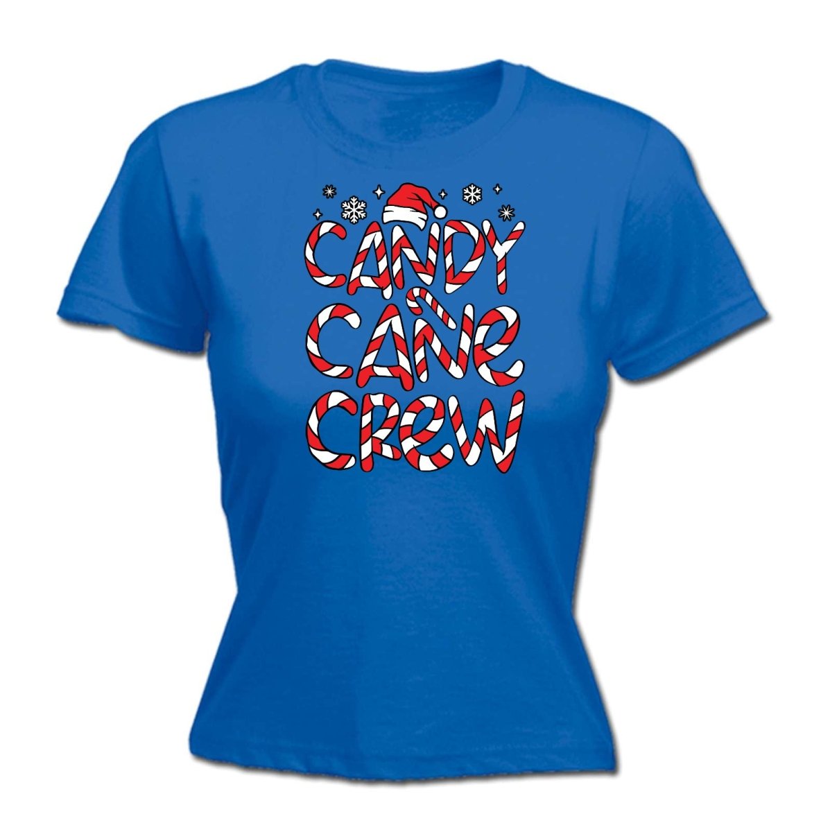 Christmas Candy Cane - Funny Womens T-Shirt Tshirt - 123t Australia | Funny T-Shirts Mugs Novelty Gifts