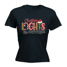 Christmas Lights Are My Favourite Color - Funny Womens T-Shirt Tshirt - 123t Australia | Funny T-Shirts Mugs Novelty Gifts