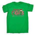 Christmas Lights Are My Favourite Color - Mens Funny T-Shirt Tshirts - 123t Australia | Funny T-Shirts Mugs Novelty Gifts