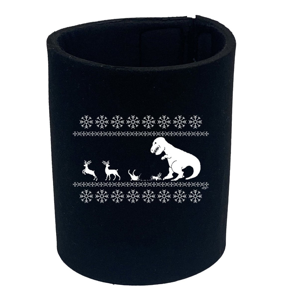 Christmas Lunch For Trex Jumper - Funny Novelty Stubby Holder - 123t Australia | Funny T-Shirts Mugs Novelty Gifts