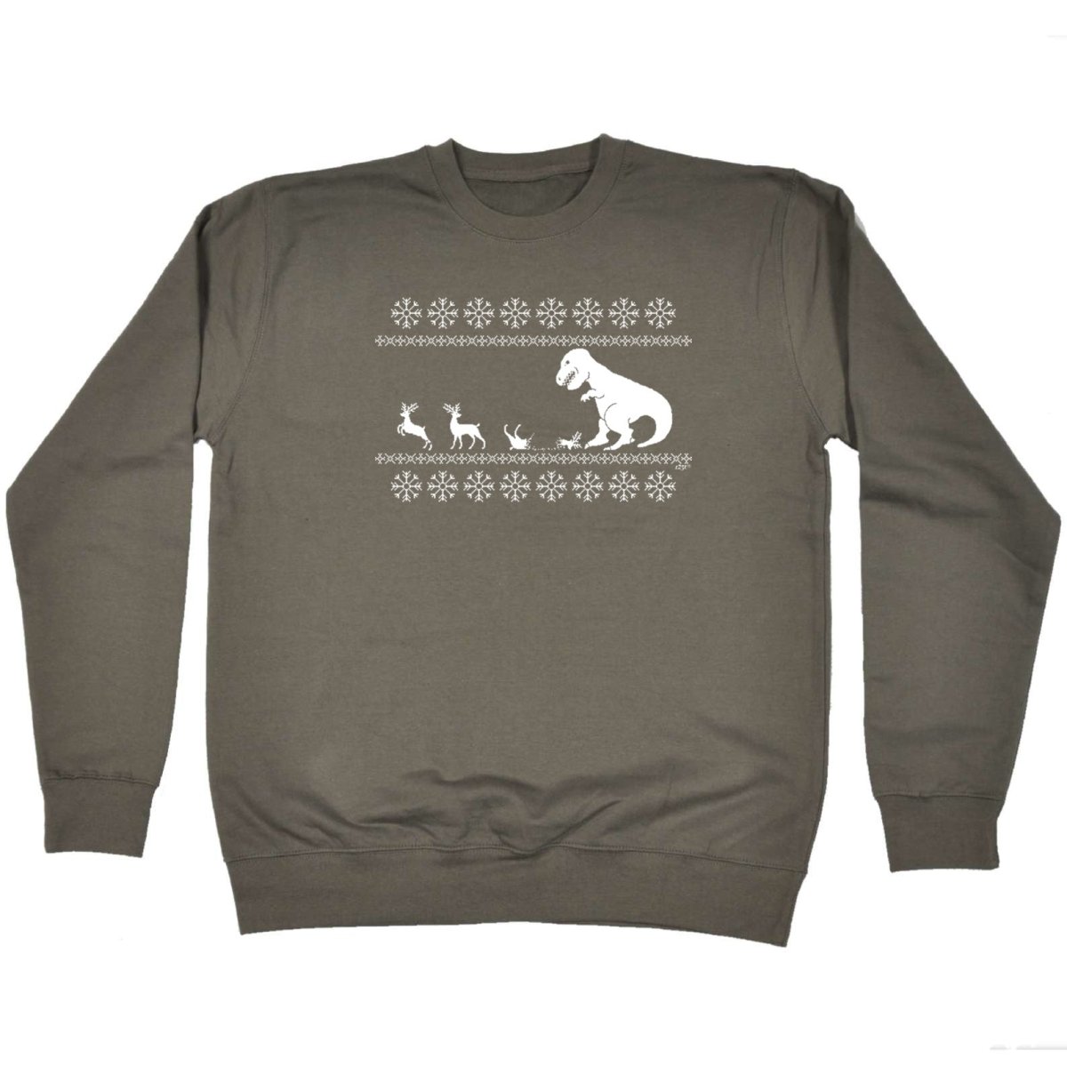 Christmas Lunch For Trex Jumper - Funny Novelty Sweatshirt - 123t Australia | Funny T-Shirts Mugs Novelty Gifts