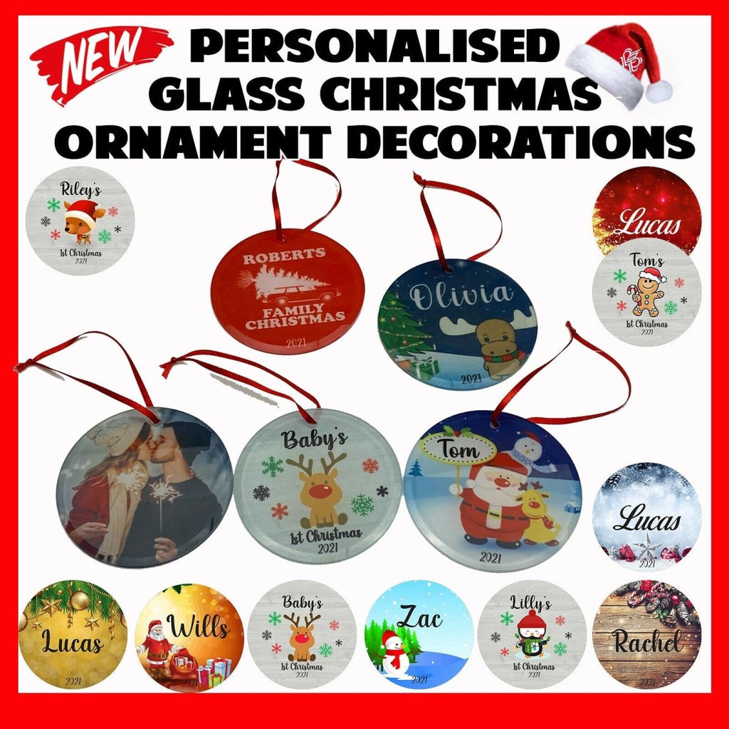 Christmas Ornaments 2023 Personalised Ornament gifts Decorations gift Xmas Tree - 123t Australia | Funny T-Shirts Mugs Novelty Gifts