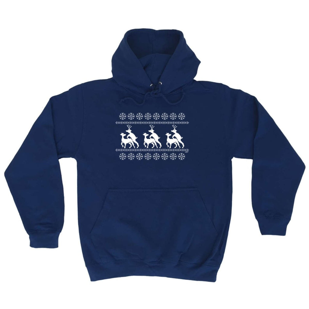 Christmas Reindeer Humping Jumper - Funny Novelty Hoodies Hoodie - 123t Australia | Funny T-Shirts Mugs Novelty Gifts