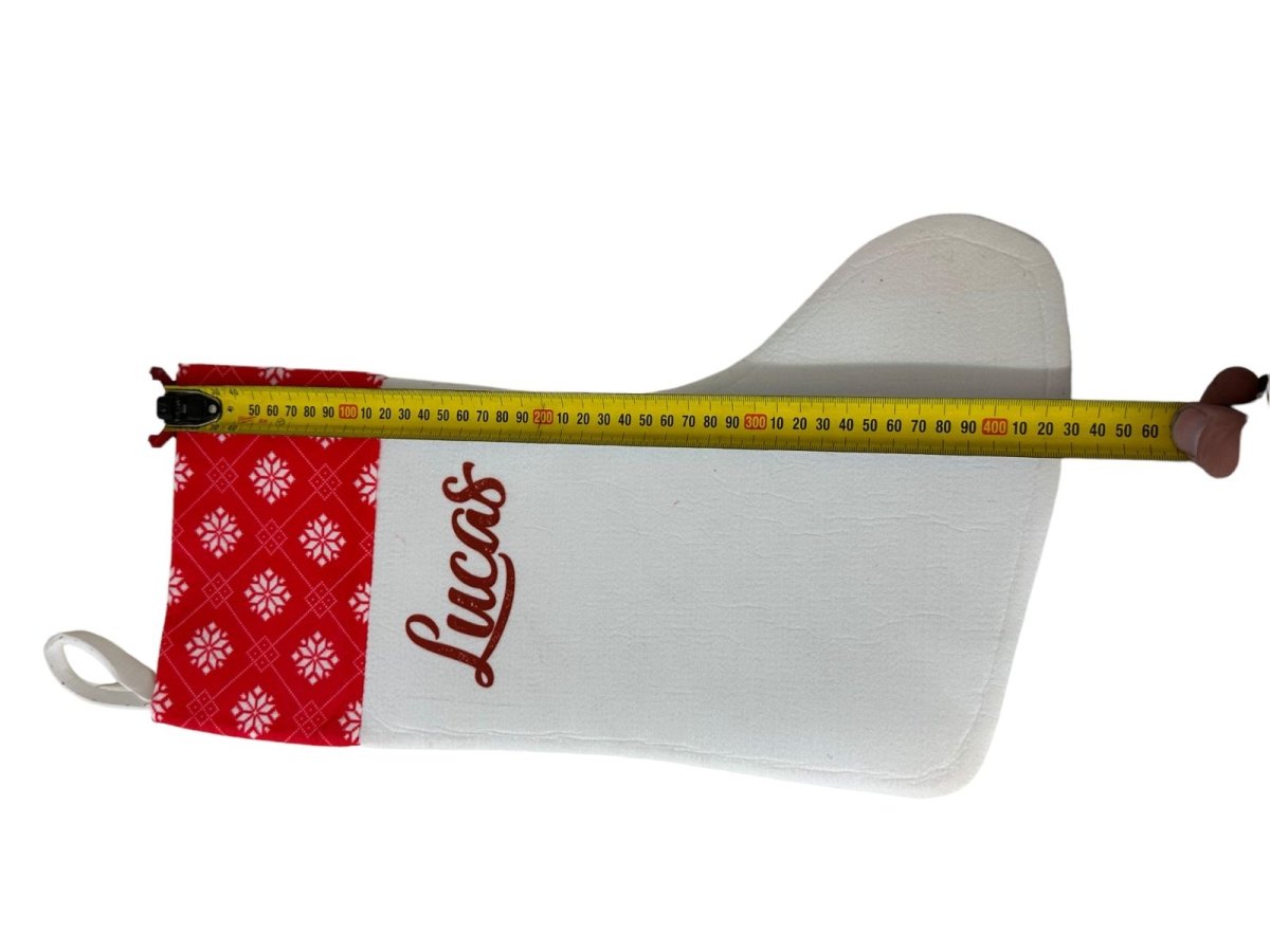 Christmas Stocking Personalised Xmas Text Image Tree Gifts Bag Gifts Stockings - 123t Australia | Funny T-Shirts Mugs Novelty Gifts