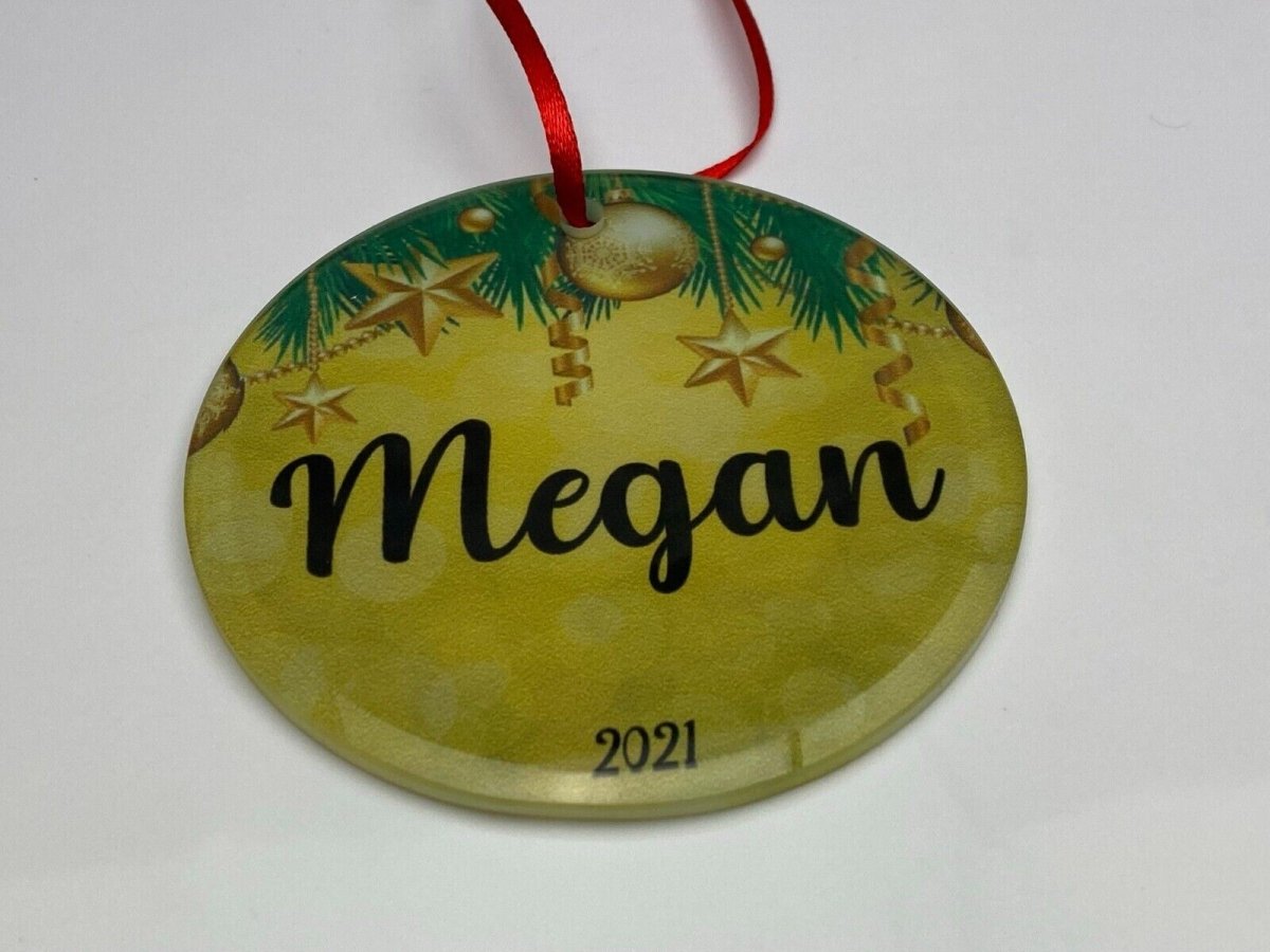Christmas Tree Decorations Personalised Photo Xmas Ornaments Hanging Decoration - 123t Australia | Funny T-Shirts Mugs Novelty Gifts