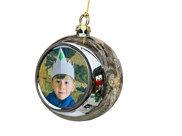 Christmas Tree Decorations Personalised Photo Xmas Ornaments Hanging Decoration - 123t Australia | Funny T-Shirts Mugs Novelty Gifts