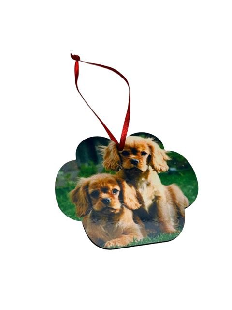 Christmas Tree Decorations Personalised Photo Xmas Ornaments Hanging Decoration - 123t Australia | Funny T-Shirts Mugs Novelty Gifts