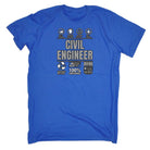 Civil Engineer Sarcastic Humour - Mens Funny T-Shirt Tshirts - 123t Australia | Funny T-Shirts Mugs Novelty Gifts