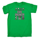 Civil Engineer Sarcastic Humour - Mens Funny T-Shirt Tshirts - 123t Australia | Funny T-Shirts Mugs Novelty Gifts
